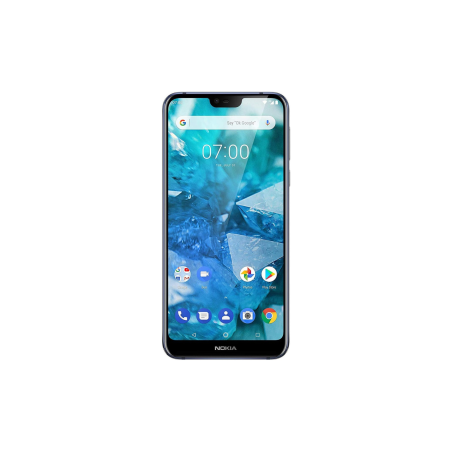 Nokia 7.1 32 Go Français Bleu - Comme Neuf avec Boîte et Accessoires — Reconditionné Garanti 12 mois · Smarty Paris